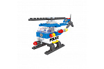 Rappa Kompatibilní stavebnice BLOXO policie helikoptéra 68 ks