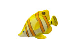 Rappa Ryba gumová žlutá 10 cm