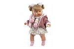 Rappa Llorens 42286 ALEXANDRA - realistyczna lalka z dźwiękami i miękkim materiałem - 42 cm