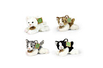 rappa toys pluszowy kot leżący 17cm