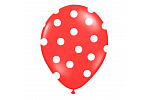 Rappa Nadmuchiwany balon z nadrukiem czerwony 30 cm