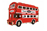 Rappa Drewniane puzzle 3D Woodcraft Doubledecker