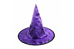 Rappa Kapelusz czarownicy fioletowy dla dzieci