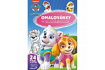 Jiri Models Kolorowanka A4 z naklejkami Paw Patrol