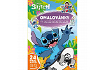 Jiri Models Kolorowanka A4 z naklejkami Lilo & Stitch