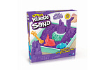 Spin Master KINETIC SAND PUSZKA PŁYNNEGO PIASKU Z PODKŁADKĄ FIAL