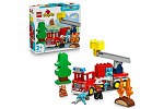 LEGO DUPLO 10473 Hasičské auto s hadicí a hasičem
