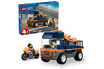 LEGO City 60491 Kamion na přepravu motorek