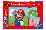 Ravensburger Super Mario 3x49 dílků