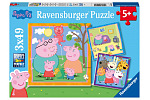 Ravensburger Świnka Peppa 3x49 elementów