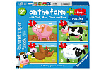 Ravensburger Moje pierwsze puzzle na farmie 2/3/4/5 elementów