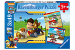 Ravensburger Paw Patrol 3x49 elementów