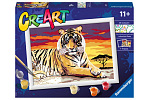 Ravensburger CreArt Majestic Tiger