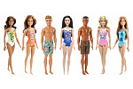 Mattel Barbie Mattel Barbie w stroju kąpielowym różne rodzaje