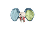 Mattel Fisher-Price PLUSH ELEPHANT WITH FLATTERS