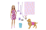 Mattel Barbie panenka s pejskem na procházce