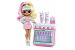 MGA L.O.L. Niespodzianka! OMG Nail Studio z lalką - Candylicious Sprinkles Shop
