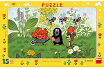 Dino Puzzle dla dzieci Dino Kret w podróży 15D