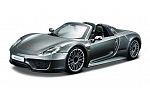 Bburago ORBICO Bburago 1:24 PORSCHE 918 SPYDER GREY