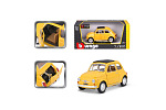 Bburago ORBICO Bburago 1:24 Fiat 500 F 1965 Żółty