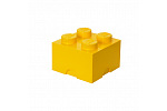 Smartlife LEGO úložný box 4 - žlutá