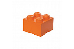 Smartlife LEGO úložný box 4 - oranžová