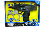 Plejo Mac Toys Pistolet policyjny z kajdankami