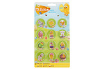 Mac Toys Naklejki wielkanocne 3D Mac Toys, 12 sztuk