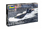 Revell Plastic ModelKit łódź podwodna 05184 - U.S.S. Nautilus (1:305)