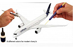 Revell Aqua Color 36203 - Nowoczesny samolot pasażerski (8 x 17 ml)