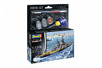 Revell ModelSet statek 65183 - Pancernik USS New Jersey (1:1200)