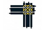 Scalextric Rozszerzenie torów Scalextric SCALEXTRIC C8210 - Crossover