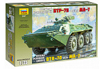 Zvezda Model Kit military 3587 - BTR-70 z wieżyczką MA-7 (1:35)