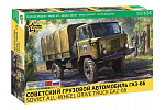 Zvezda Model Kit wojskowy 3707 - GAZ-66 (1:35)