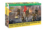 Zvezda Model Kit 3718 - Radziecka piechota Berlin 1945 (1:35)