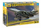 Zvezda Model Kit Samolot 4824 - Suchoj SU-57 (1:48)