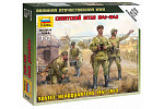 Zvezda Wargames (WWII) figurki 6132 - Sowiecki sztab (1:72)