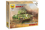 Zvezda Wargames (WWII) czołg 6171 - Brytyjski czołg "Matilda II" (1:100)