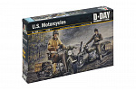 Italeri Model Kit military 0322 - U.S. MOTOCYKLE WW2 (1:35)