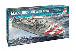 Italeri Model Kit Ship 5626 - M.A.S. 563/568 z załogą (1:35)