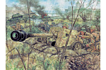 Italeri Model Kit figurki 6096 - WWII - GERMAN PAK40 AT GUN & CREW (1:72)