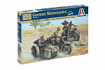 Italeri Model Kit figurki 6121 - II wojna światowa - NIEMIECKIE MOTOCYKLE (1:72)