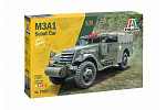 Italeri Model Kit military 7063 - M3A1 Scout Car (1:72)