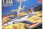 Academy Model Kit letadlo 12284 - T-33A SHOOTINGSTAR (1:48)