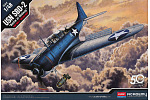 Academy Model Kit Samolot 12335 - USN SBD-2 "Midway" (1:48)