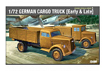 Academy Model Kit military 13404 - GERMAN CARGO TRUCK E/L (1:72)