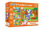 Galt 4 Puzzle v krabici - V lese