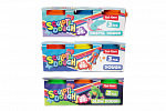 Modelína/Plastelína 3x55g v kelímku 3 druhy v krabičce 16,5x6x5cm 12m+