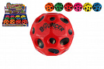 Teddies Piłka ekstremalnie skacząca meteoryt pianka 6cm 6 kolorów