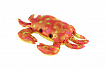 Teddies Krab wypełniony piaskiem 770 g ściskany antystresowy materiał 21cm w woreczku